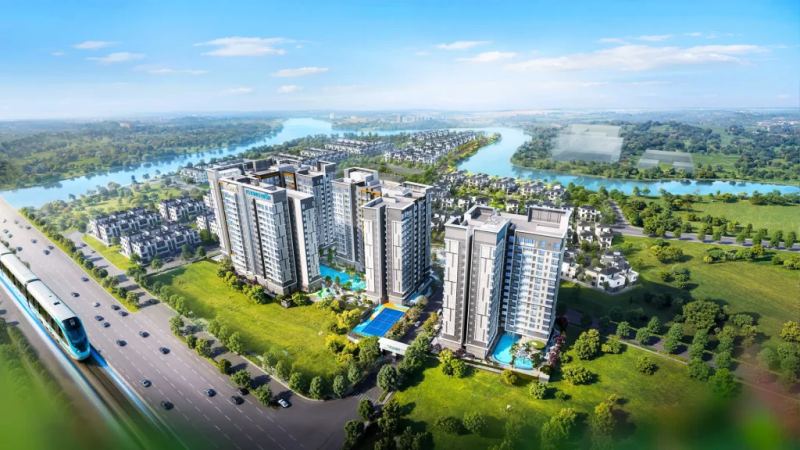 Phối cảnh dự án Gladia Heights